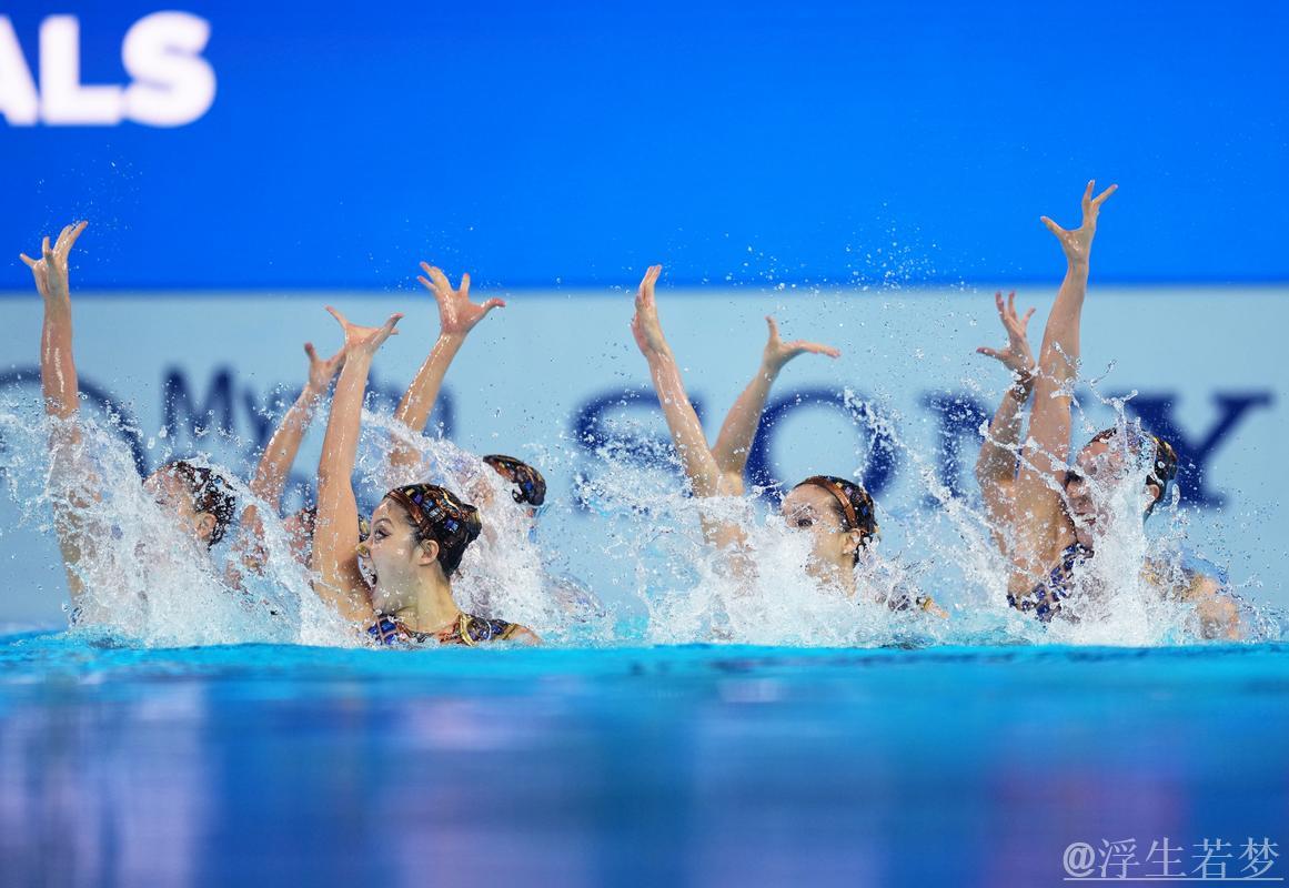 中国队再夺世锦赛花样游泳集体技巧自选桂冠 中国队再夺世锦赛花样游泳集体技巧自选桂冠